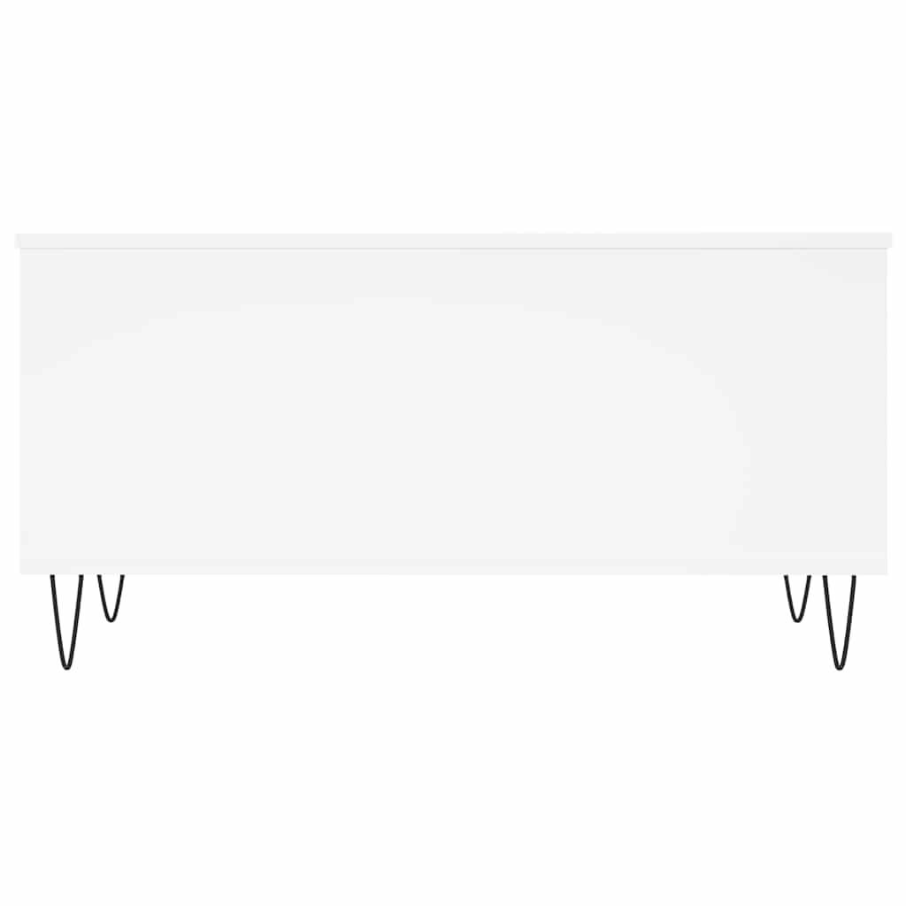 sofabord 90x44,5x45 cm konstrueret træ hvid