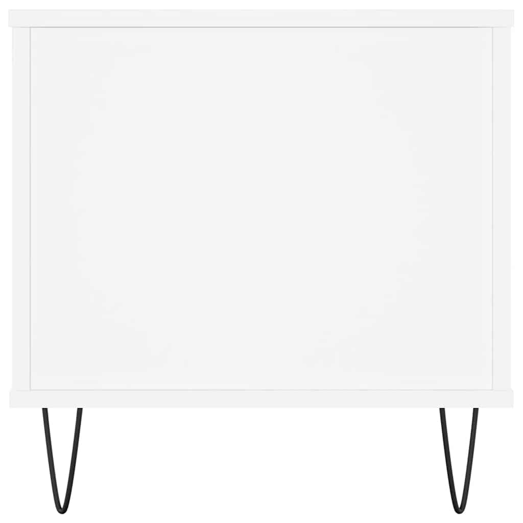 sofabord 90x44,5x45 cm konstrueret træ hvid