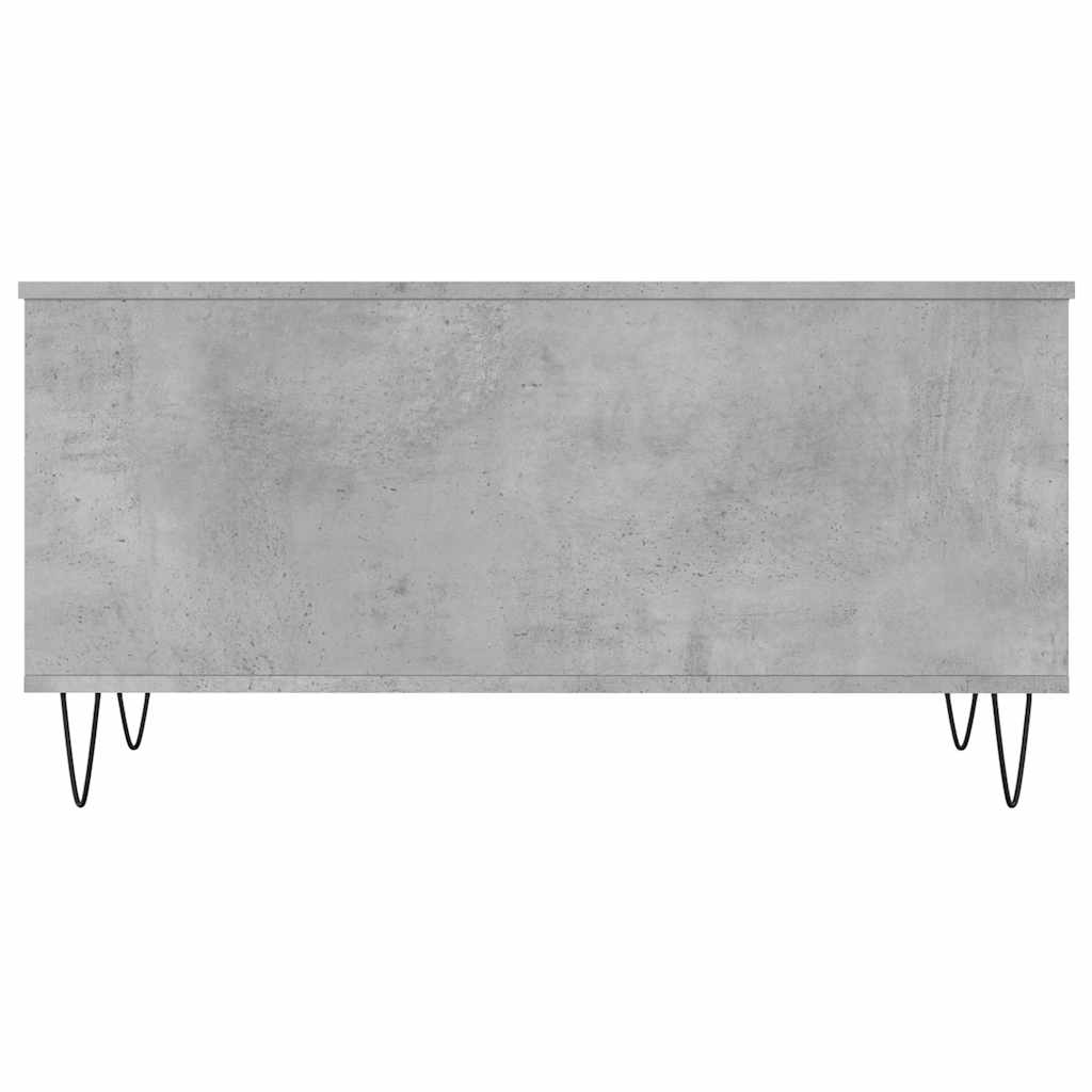 sofabord 90x44,5x45 cm konstrueret træ betongrå