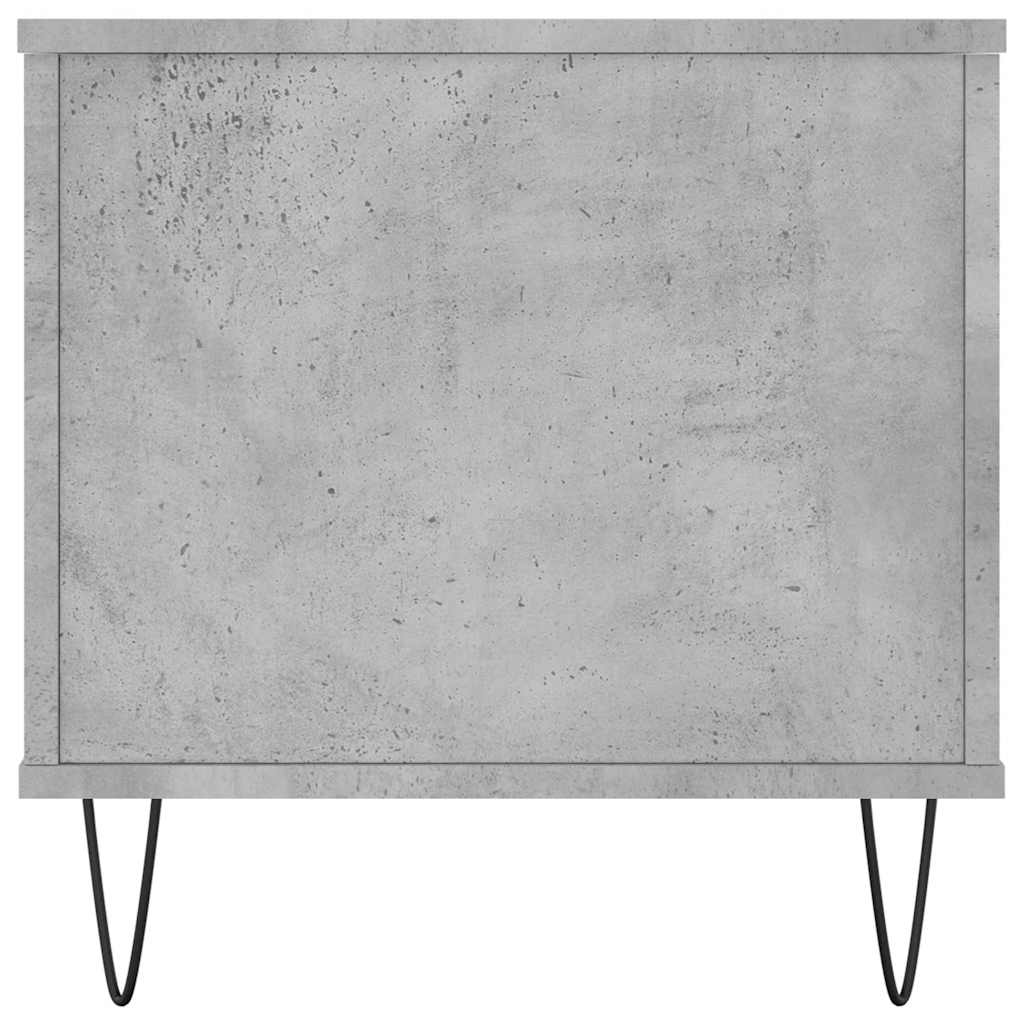 sofabord 90x44,5x45 cm konstrueret træ betongrå