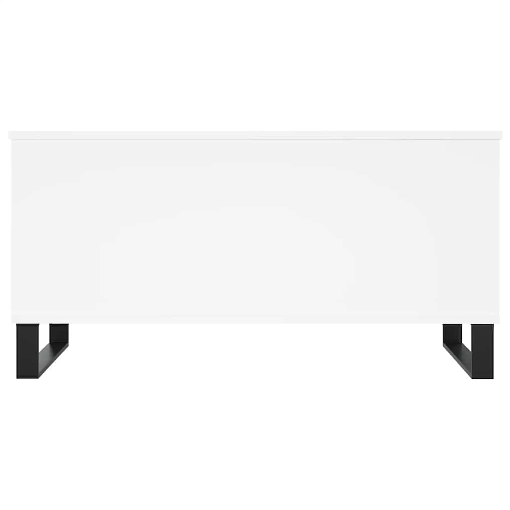 sofabord 90x44,5x45 cm konstrueret træ hvid