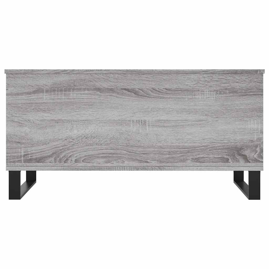 sofabord 90x44,5x45 cm konstrueret træ sonoma-eg grå