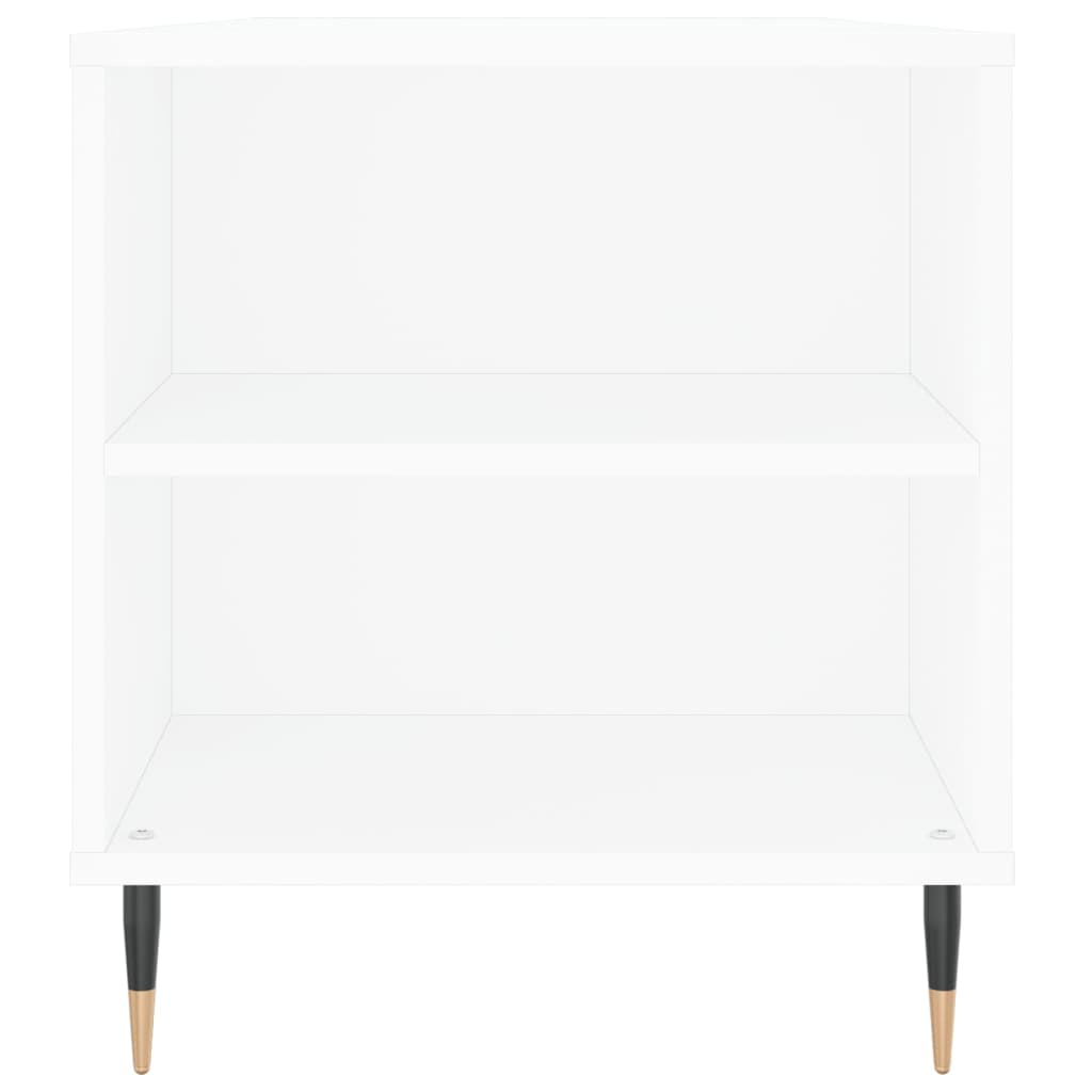 sofabord 102x44,5x50 cm konstrueret træ hvid