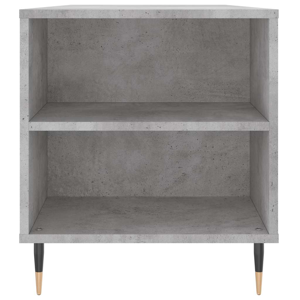 sofabord 102x44,5x50 cm konstrueret træ betongrå