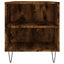 sofabord 102x44,5x50 cm konstrueret træ røget egetræsfarve