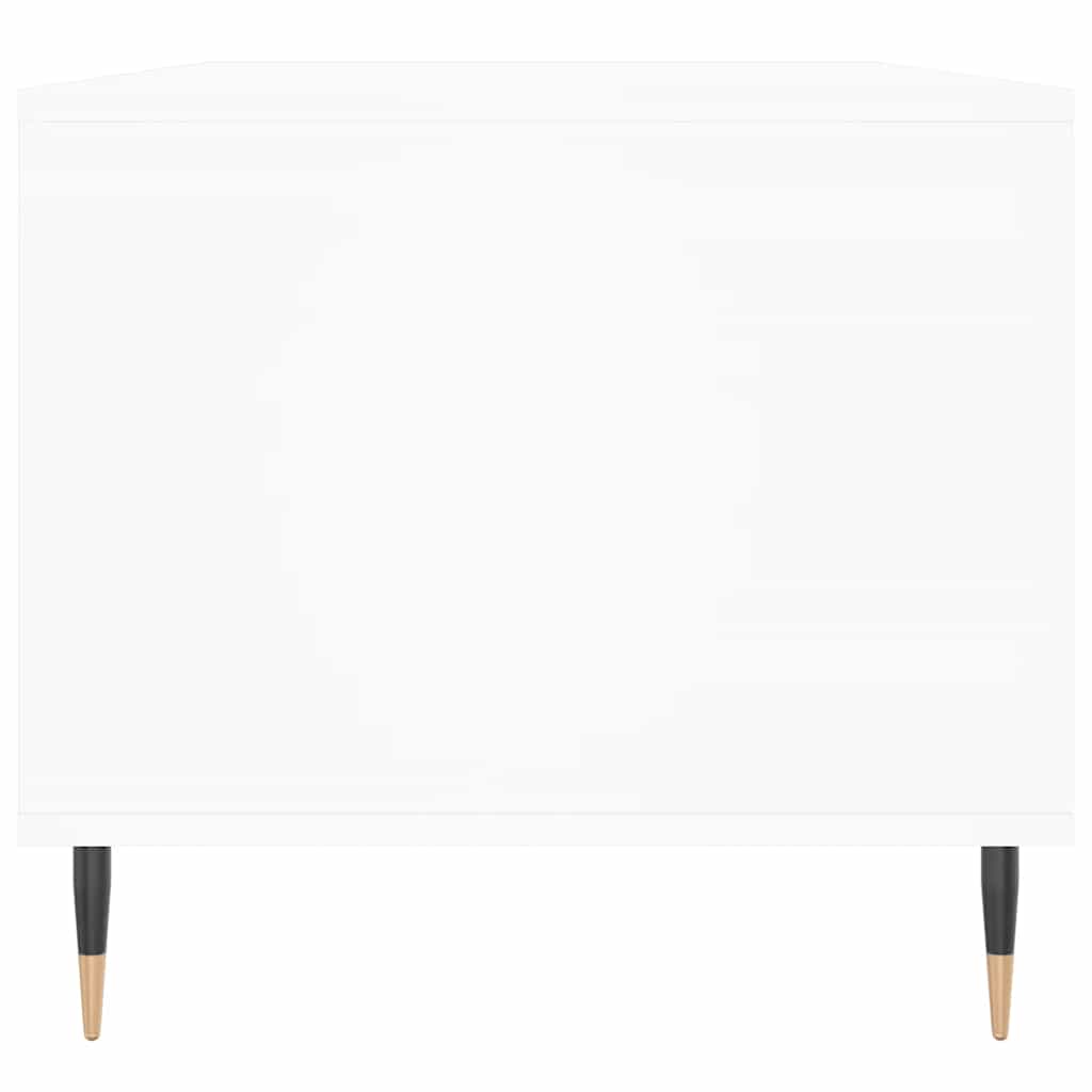 sofabord 90x49x45 cm konstrueret træ hvid