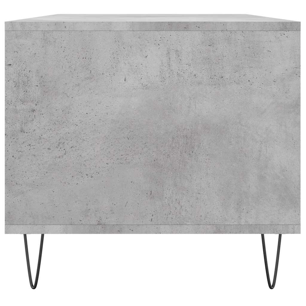 sofabord 90x49x45 cm konstrueret træ betongrå