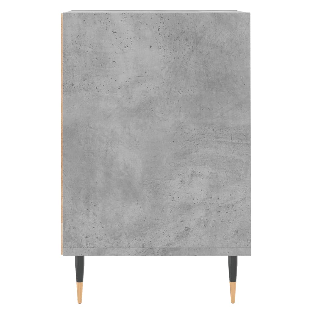 tv-bord 160x35x55 cm konstrueret træ betongrå