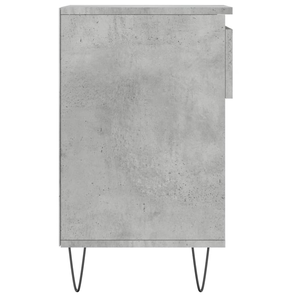 skoreol 102x36x60 cm konstrueret træ betongrå