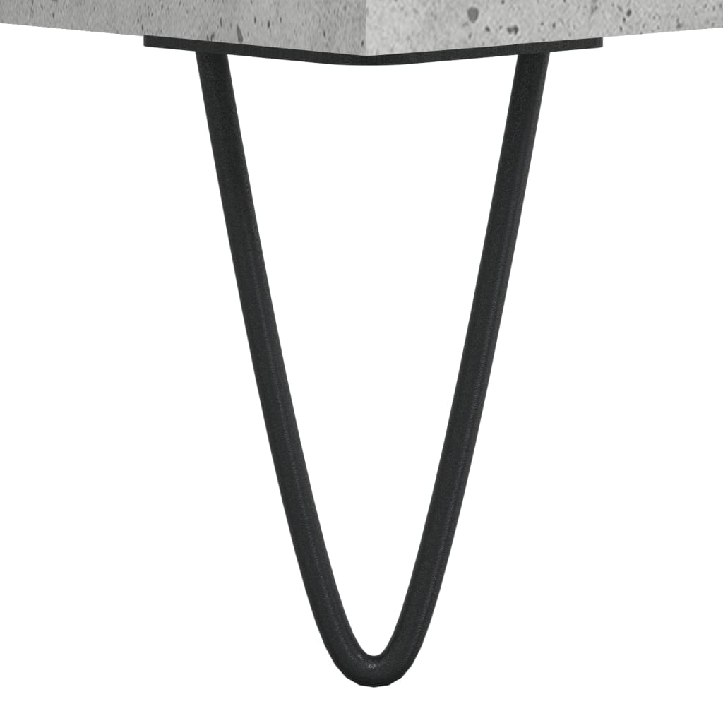 skoreol 102x36x60 cm konstrueret træ betongrå