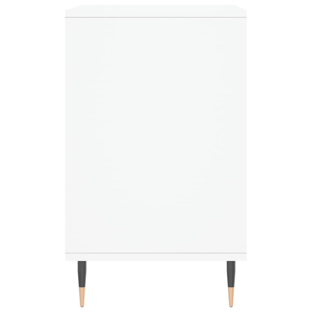 skoreol 102x36x60 cm konstrueret træ hvid højglans