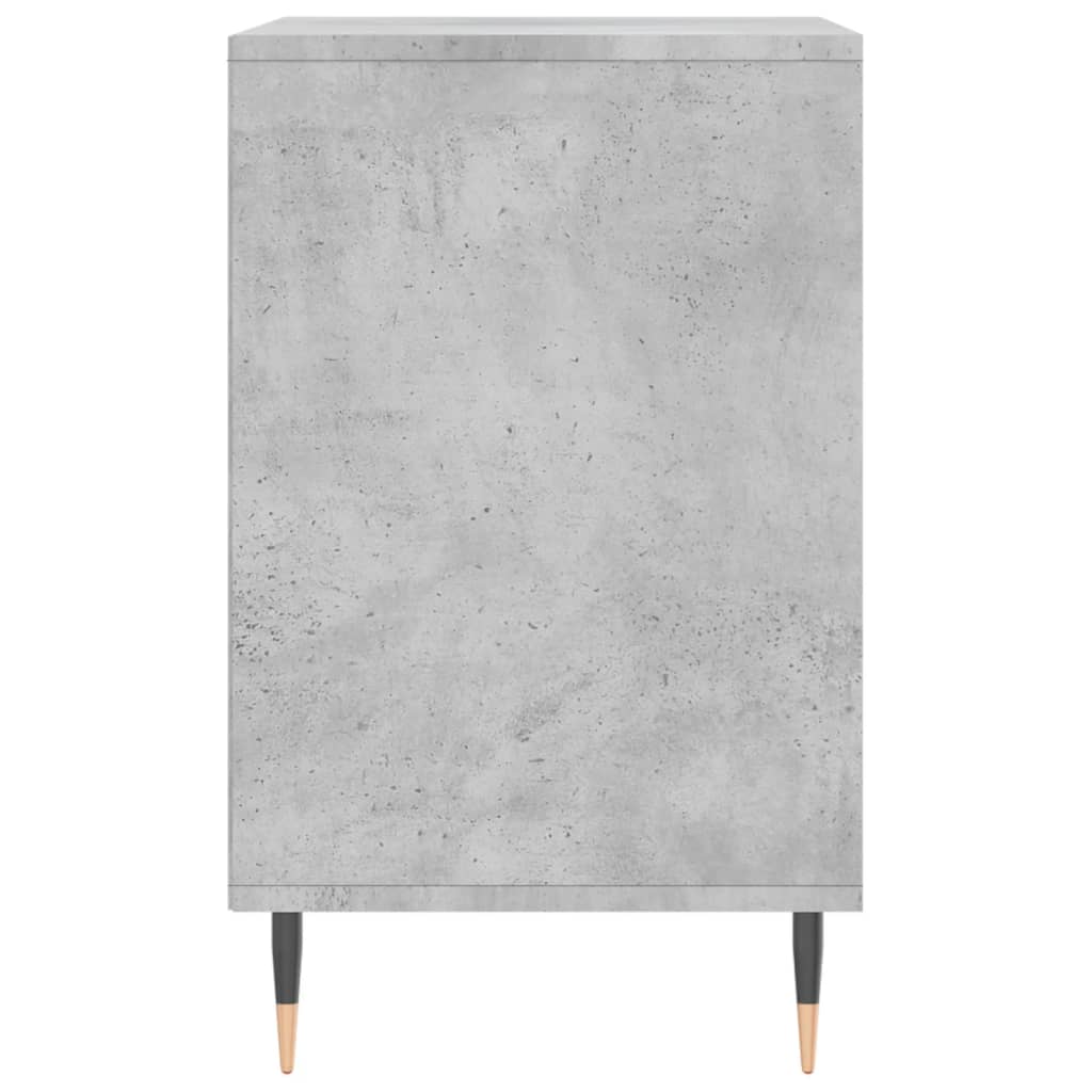 skoreol 102x36x60 cm konstrueret træ betongrå