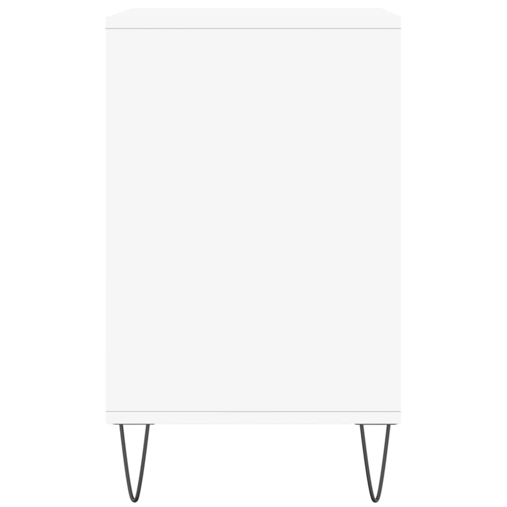 skoreol 102x36x60 cm konstrueret træ hvid