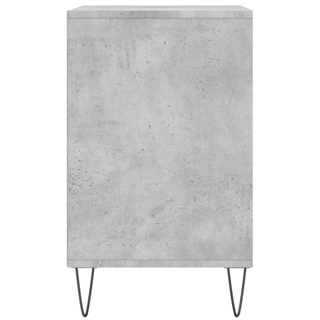 skoreol 102x36x60 cm konstrueret træ betongrå