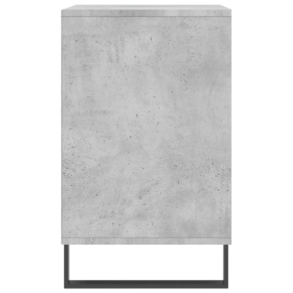 skoreol 102x36x60 cm konstrueret træ betongrå