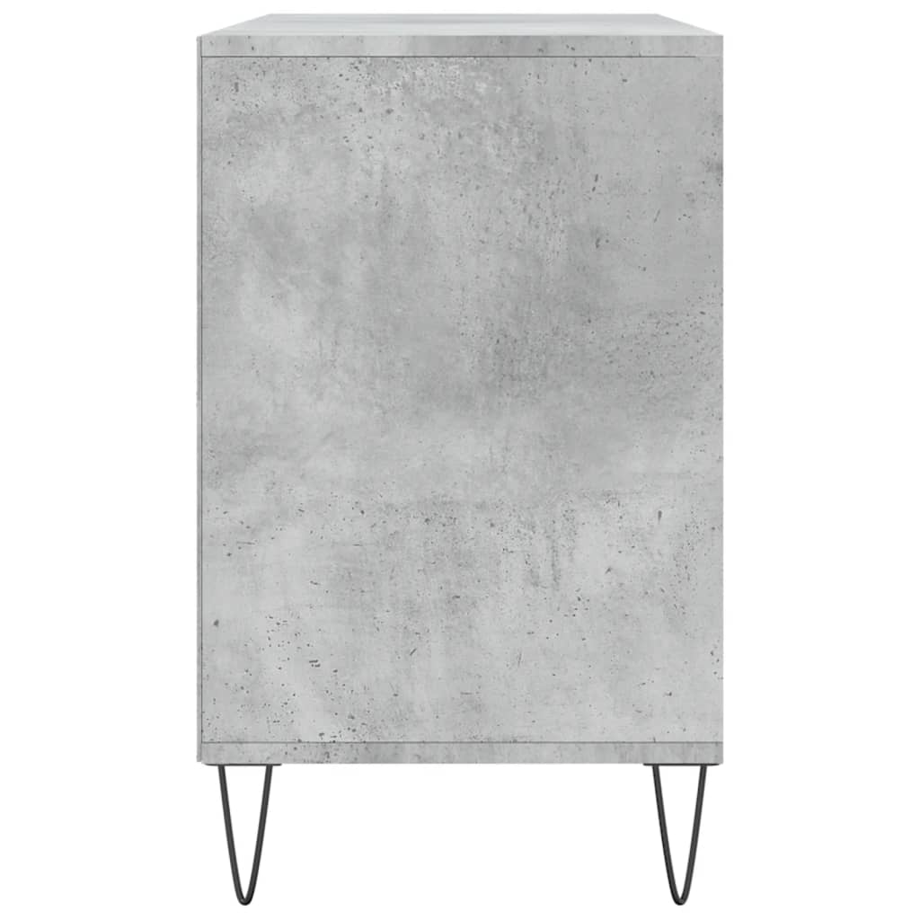 skoreol 102x36x60 cm konstrueret træ betongrå