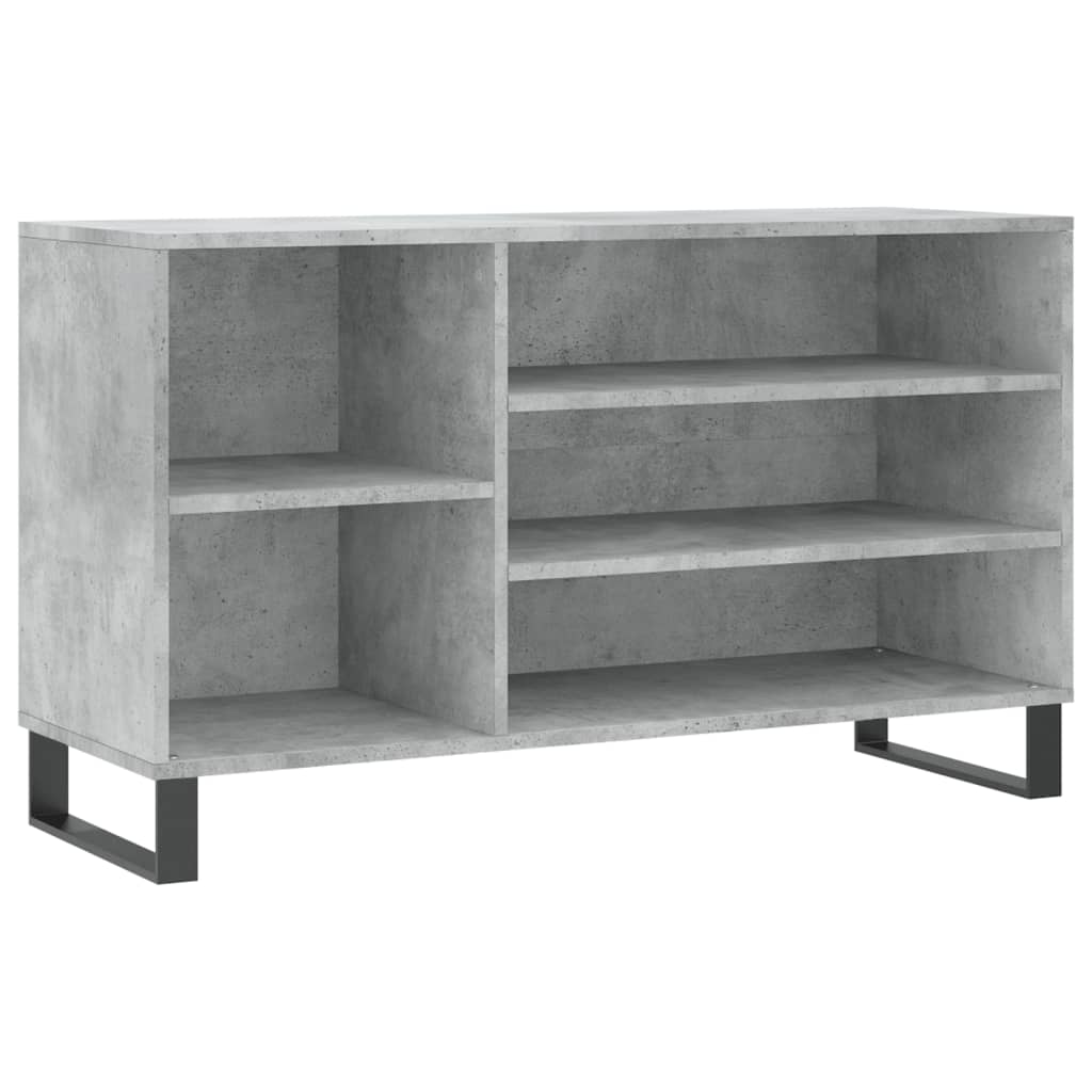 skoreol 102x36x60 cm konstrueret træ betongrå