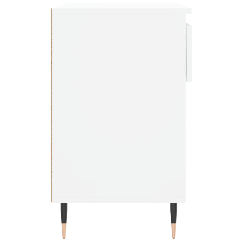 skoreol 70x36x60 cm konstrueret træ hvid