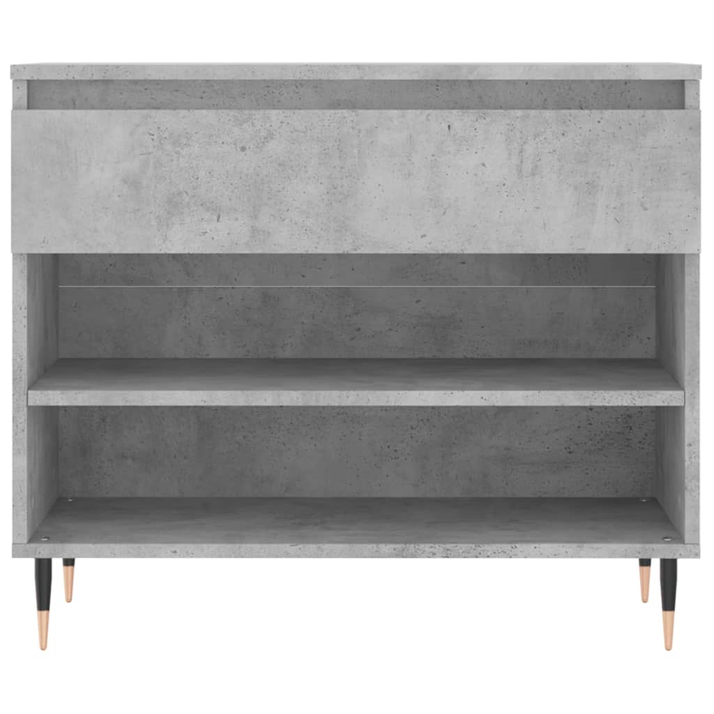 skoreol 70x36x60 cm konstrueret træ betongrå