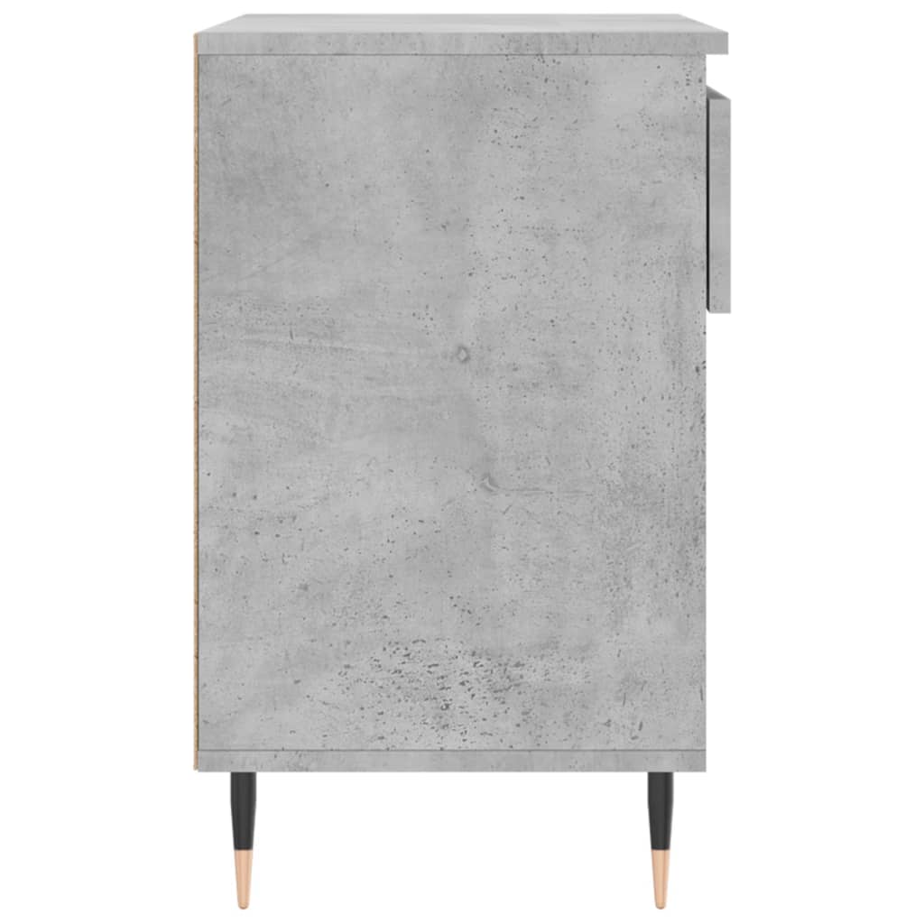 skoreol 70x36x60 cm konstrueret træ betongrå