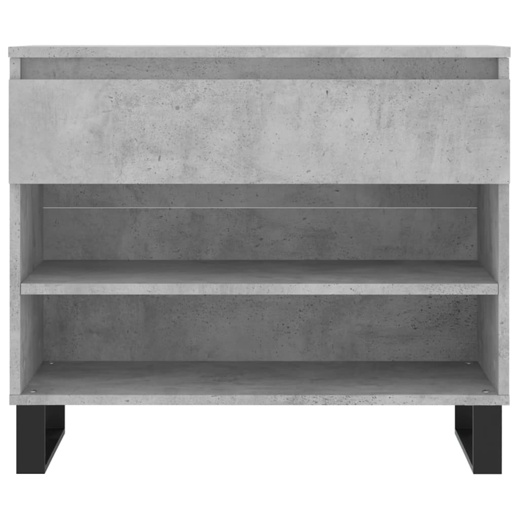 skoreol 70x36x60 cm konstrueret træ betongrå
