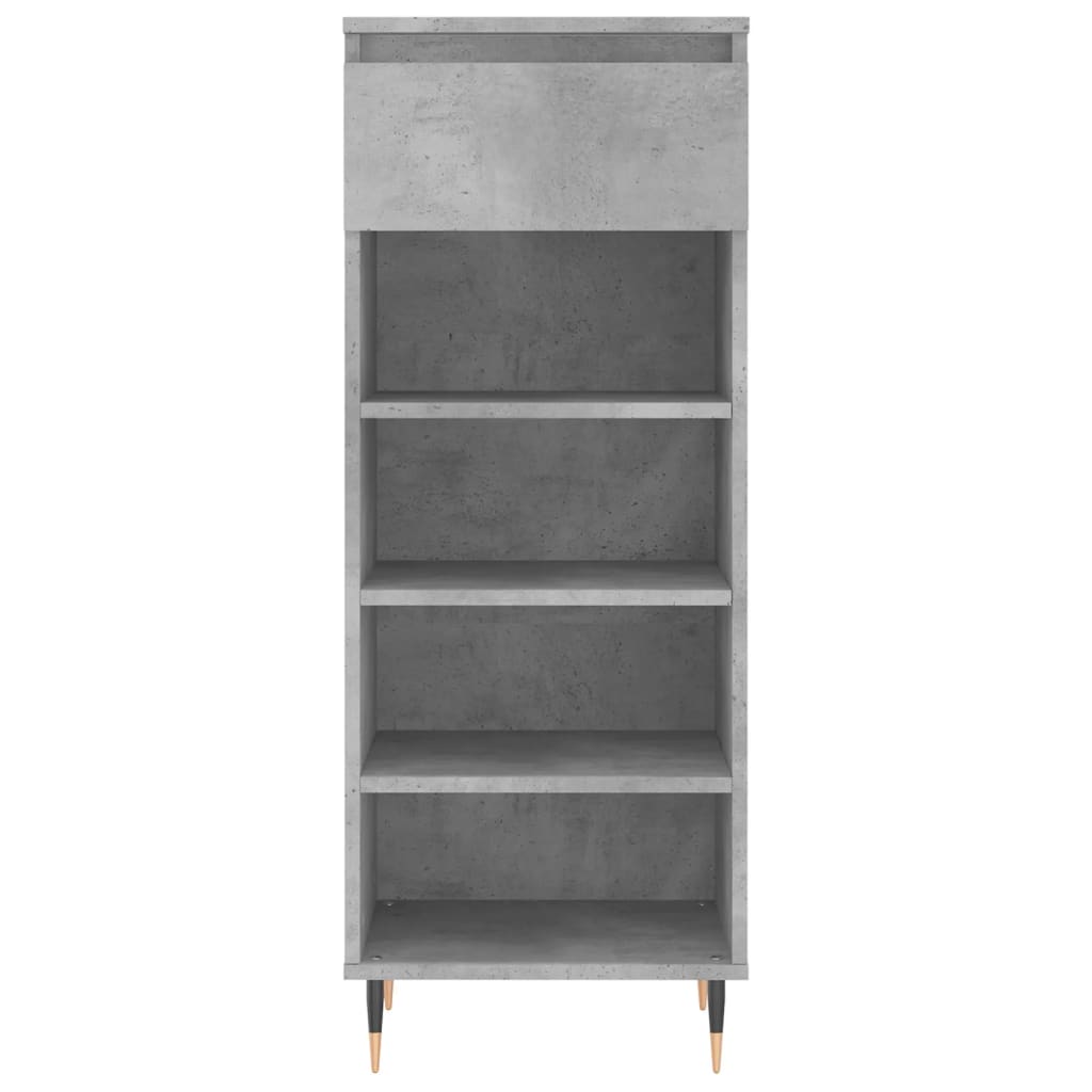 skoreol 40x36x105 cm konstrueret træ betongrå