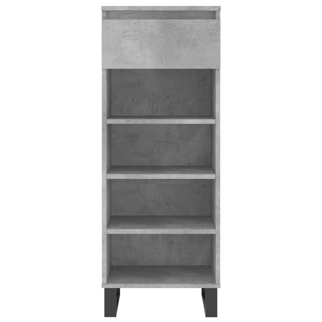 skoreol 40x36x105 cm konstrueret træ betongrå