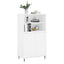skab 60x36x110 cm konstrueret træ hvid