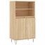skab 60x36x110 cm konstrueret træ Sonoma-eg