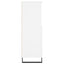 skab 60x36x110 cm konstrueret træ hvid