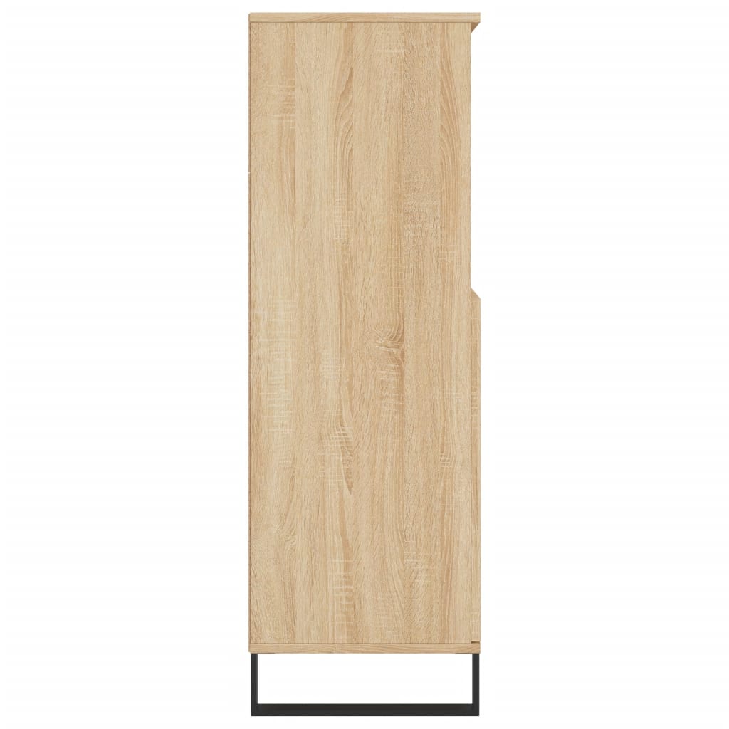 skab 60x36x110 cm konstrueret træ Sonoma-eg
