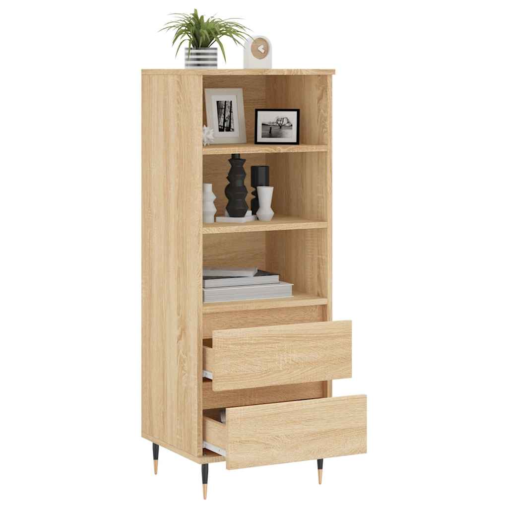 skab 40x36x110 cm konstrueret træ Sonoma-eg