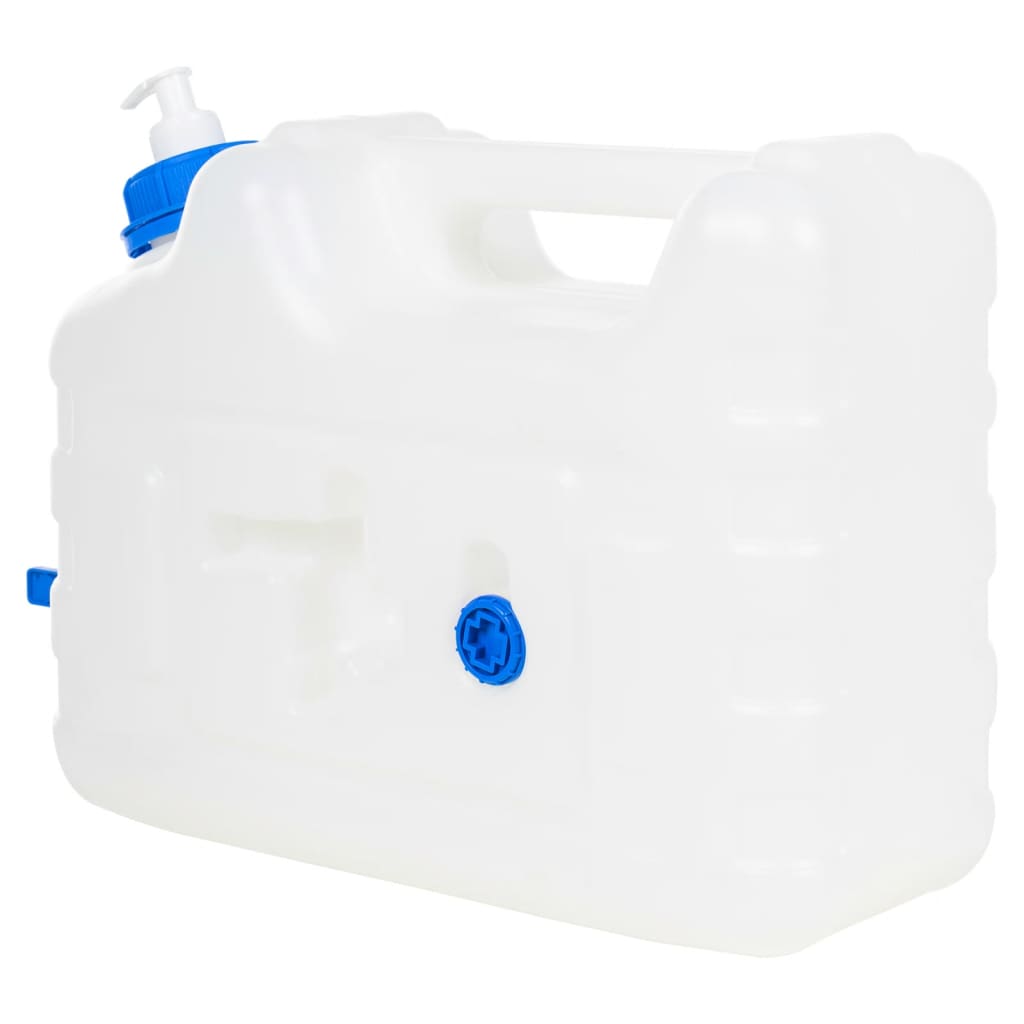 vanddunk med tappehane og sæbedispenser 10 l plast