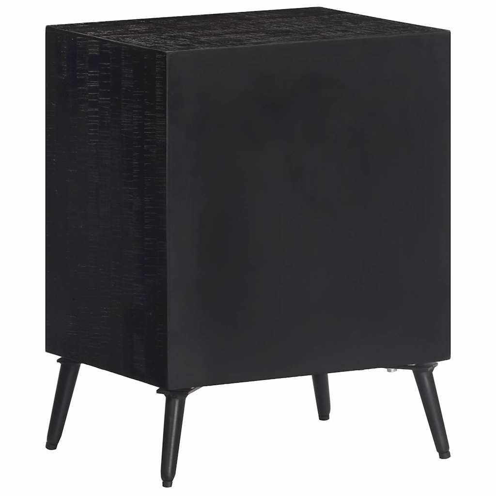 sengebord 40x30x50 cm massivt teaktræ