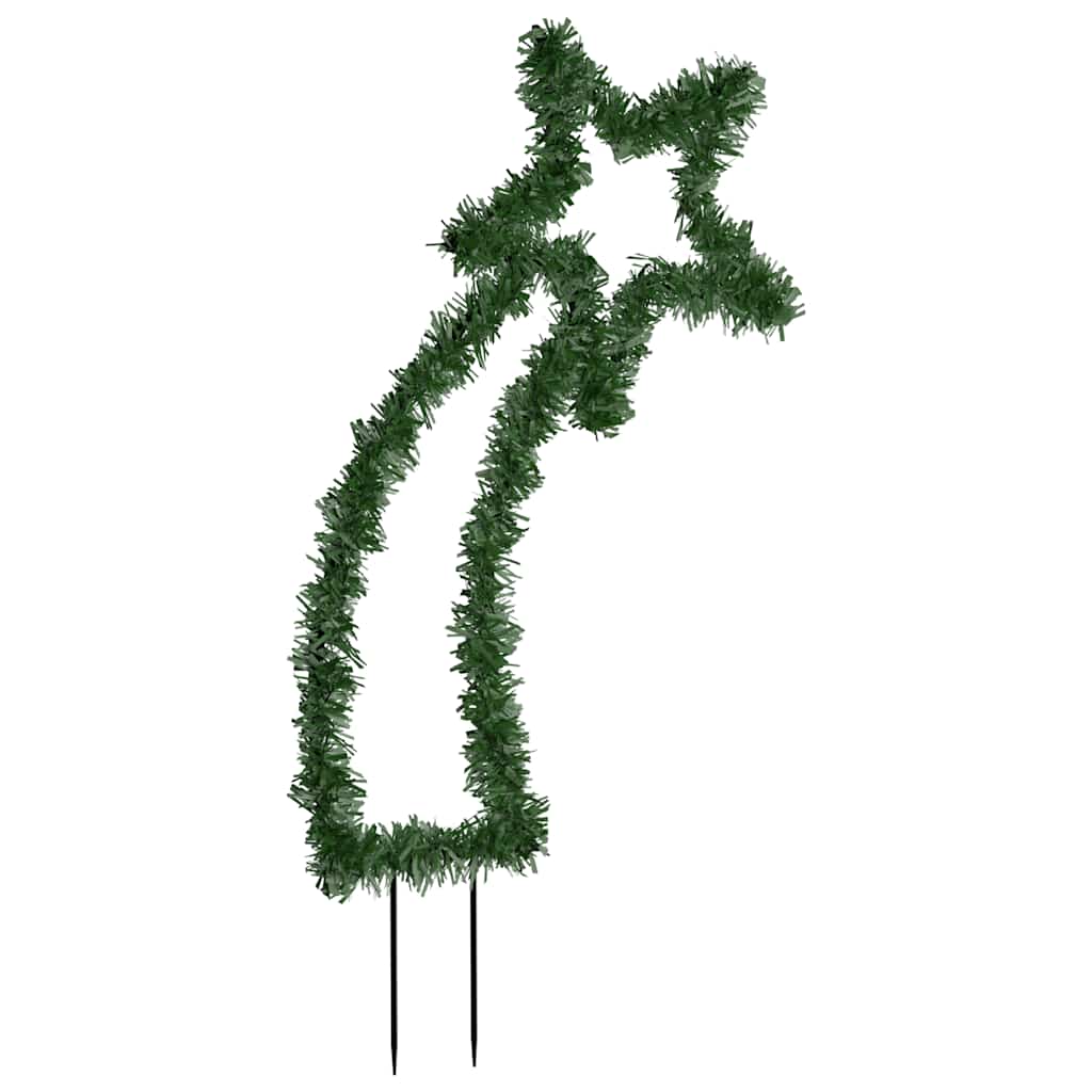 stjerneskud med jordspyd 115 LED'er 89 cm