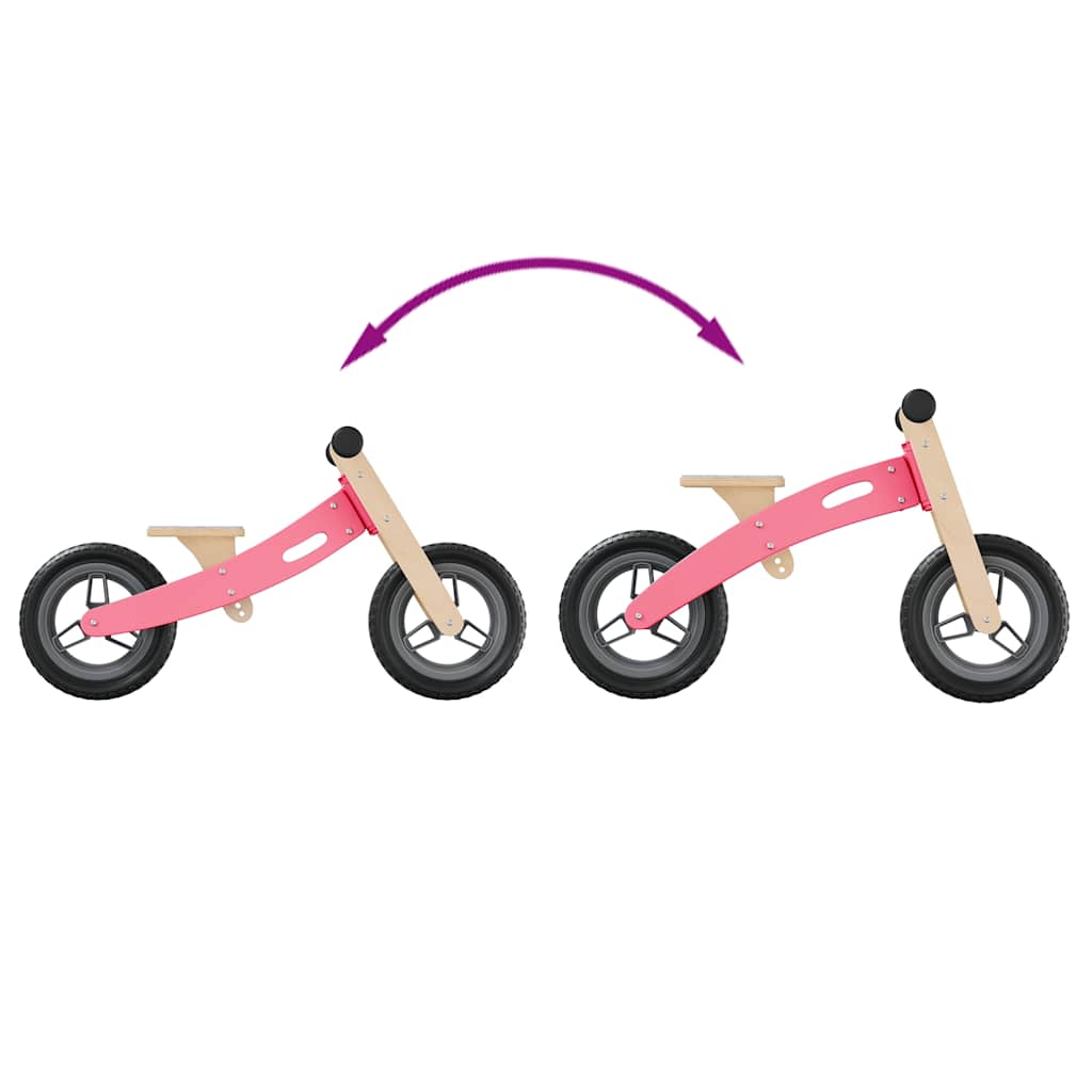 løbecykel til børn lyserød