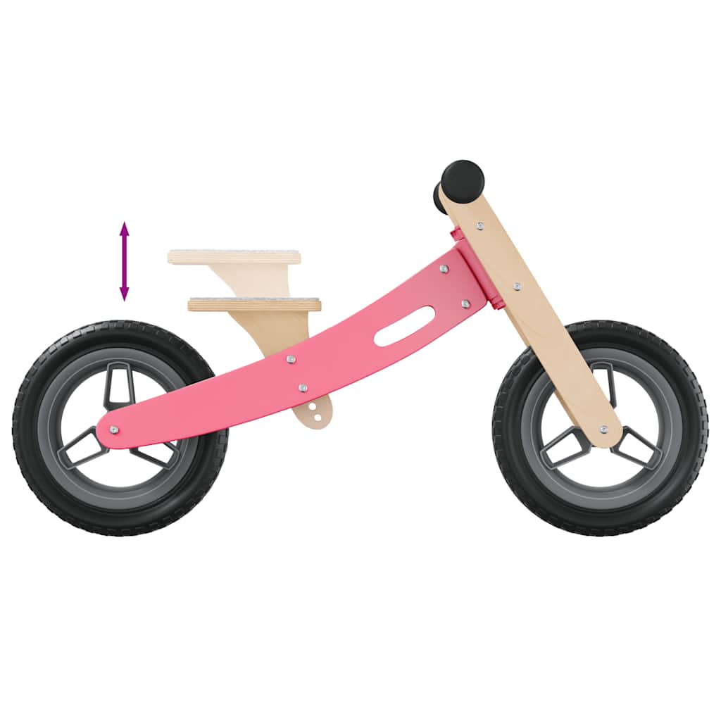 løbecykel til børn lyserød