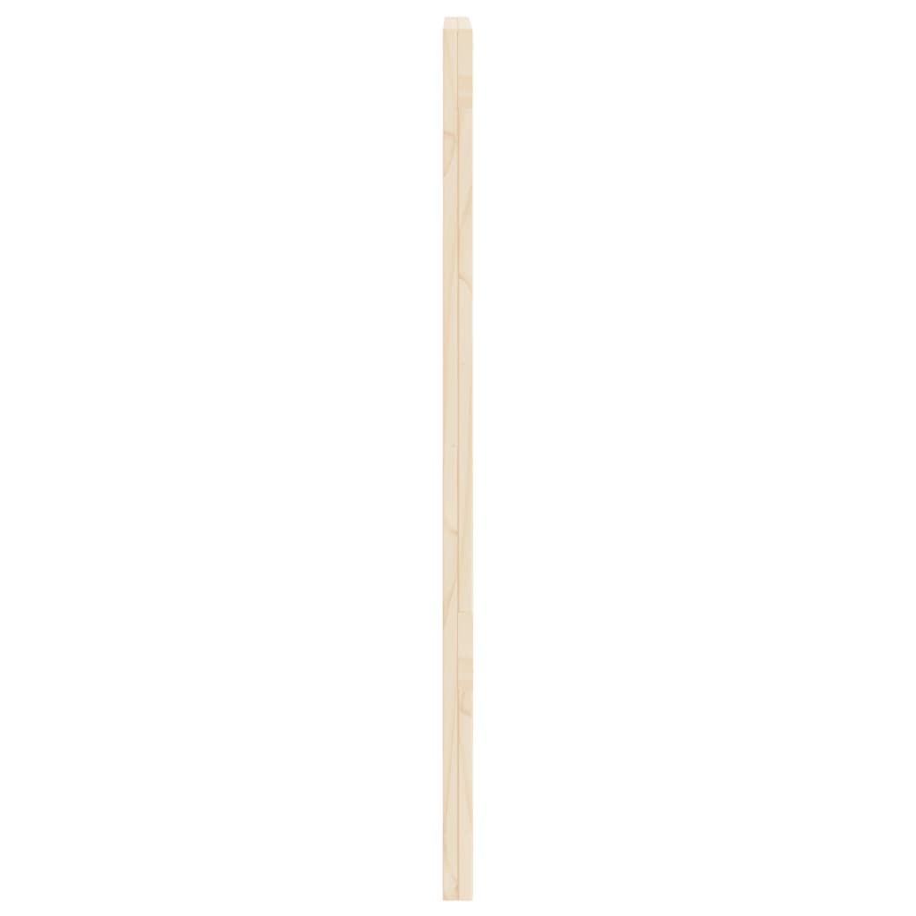 sengegavl 80x104 cm massivt fyrretræ