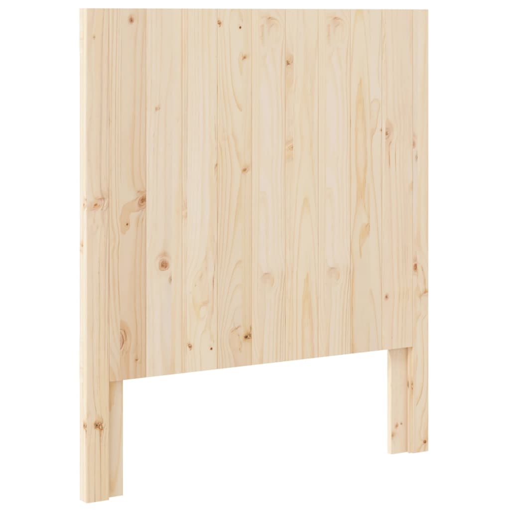 sengegavl 90x104 cm massivt fyrretræ