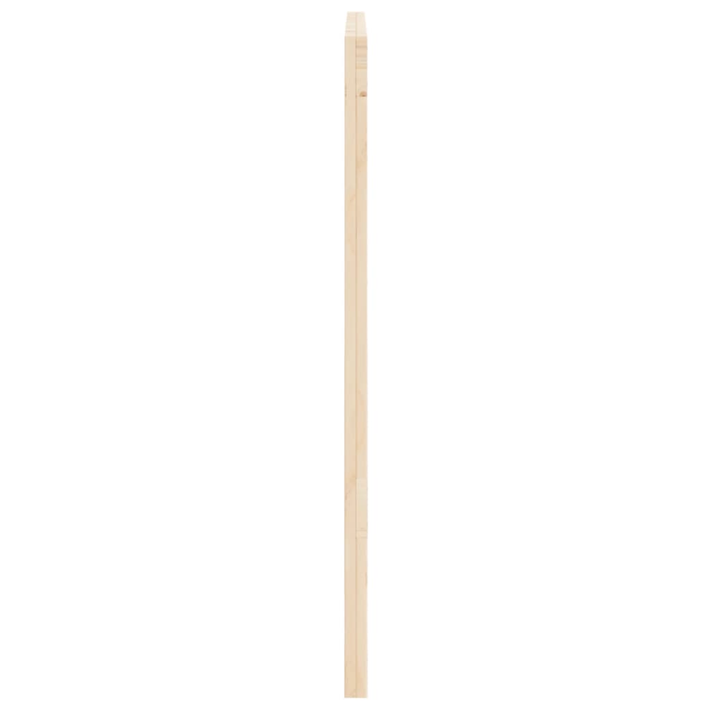 sengegavl 140x104 cm massivt fyrretræ