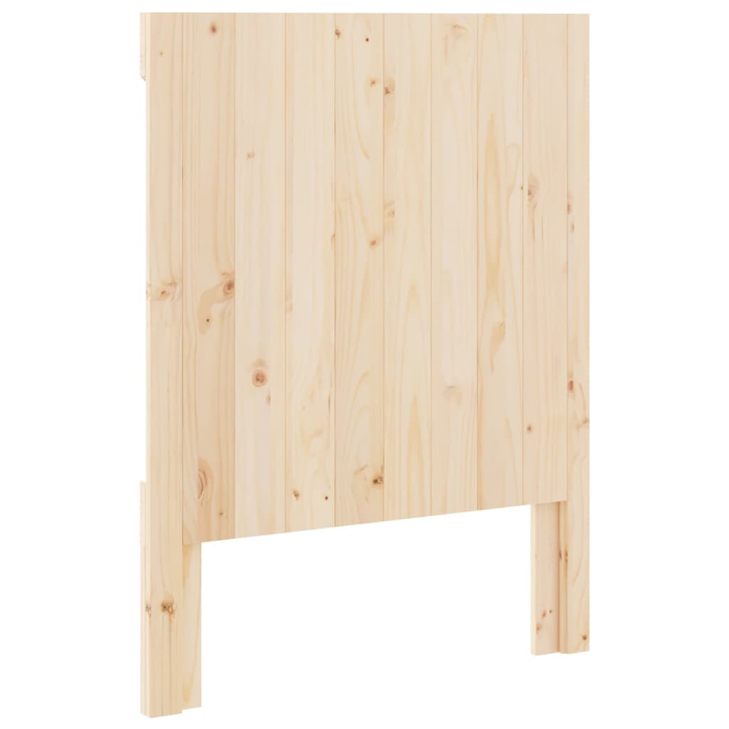 sengegavl 80x104 cm massivt fyrretræ