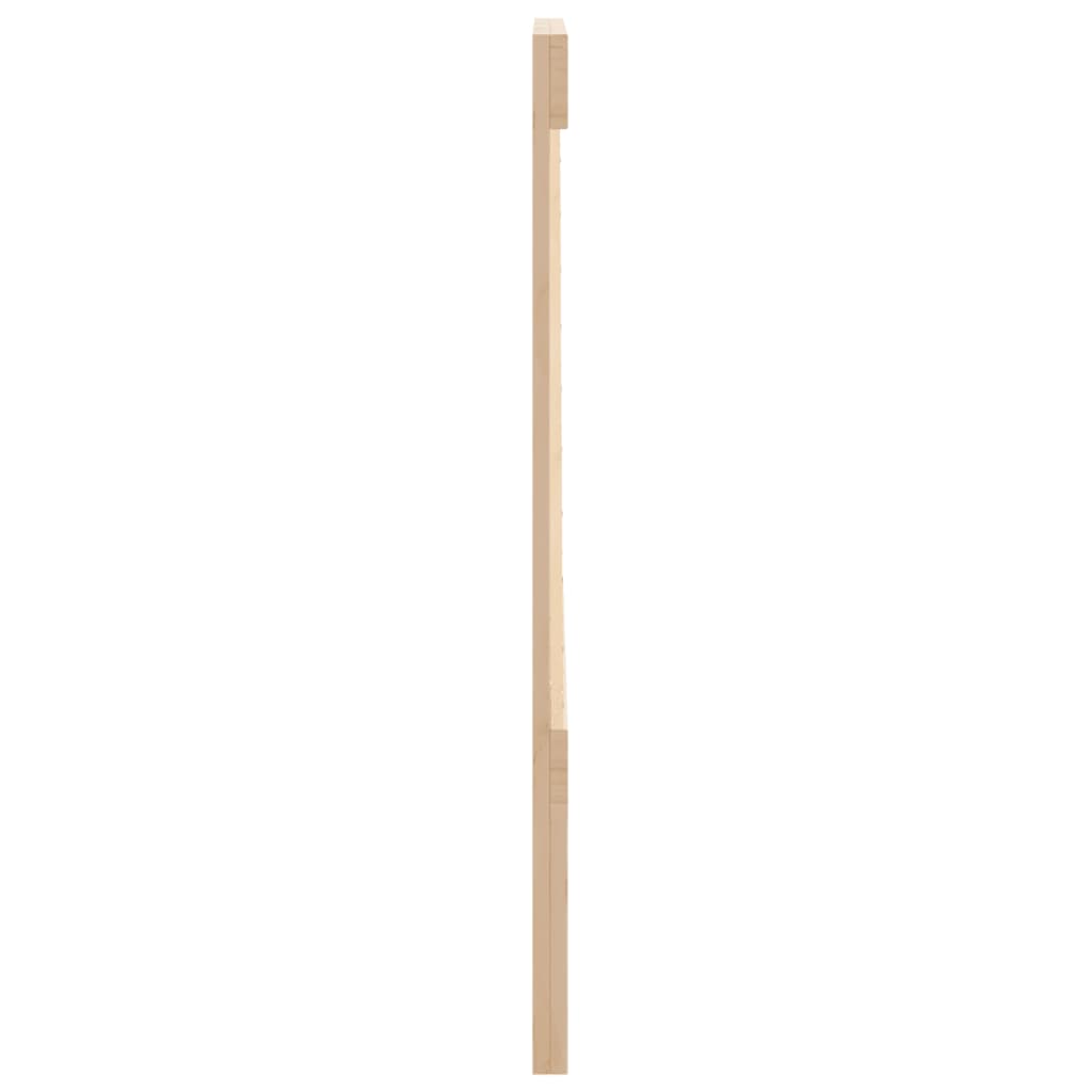 sengegavl 100x104 cm massivt fyrretræ