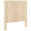 sengegavl 100x104 cm massivt fyrretræ