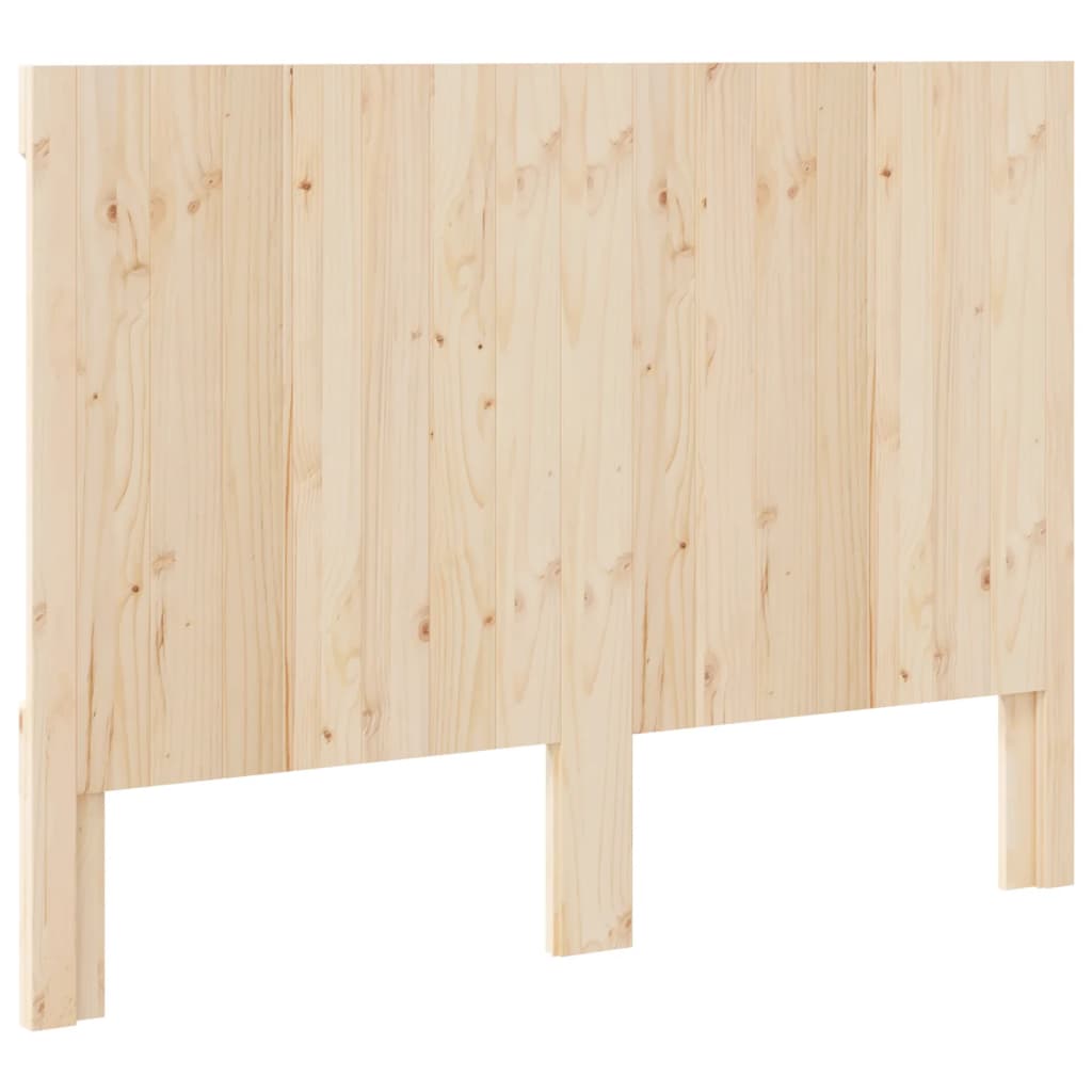 sengegavl 140x104 cm massivt fyrretræ