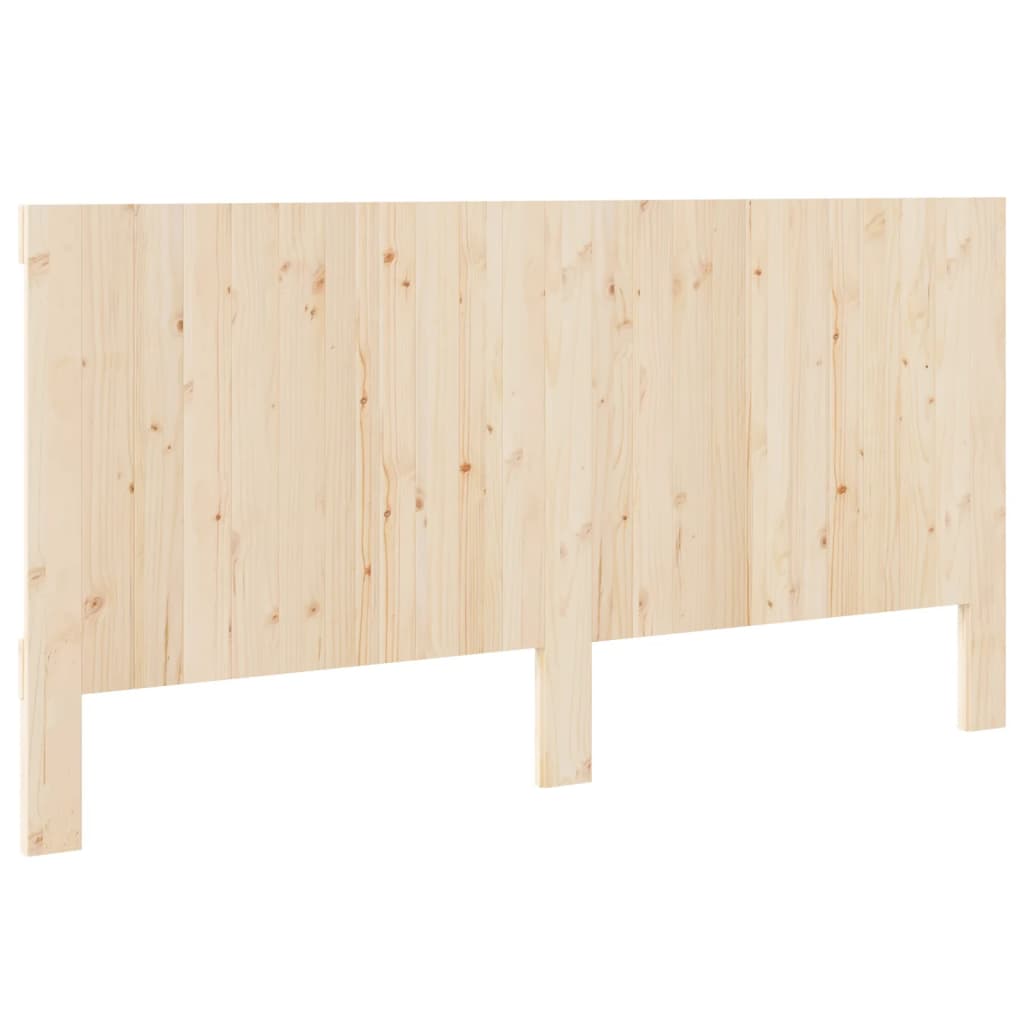 sengegavl 200x104 cm massivt fyrretræ