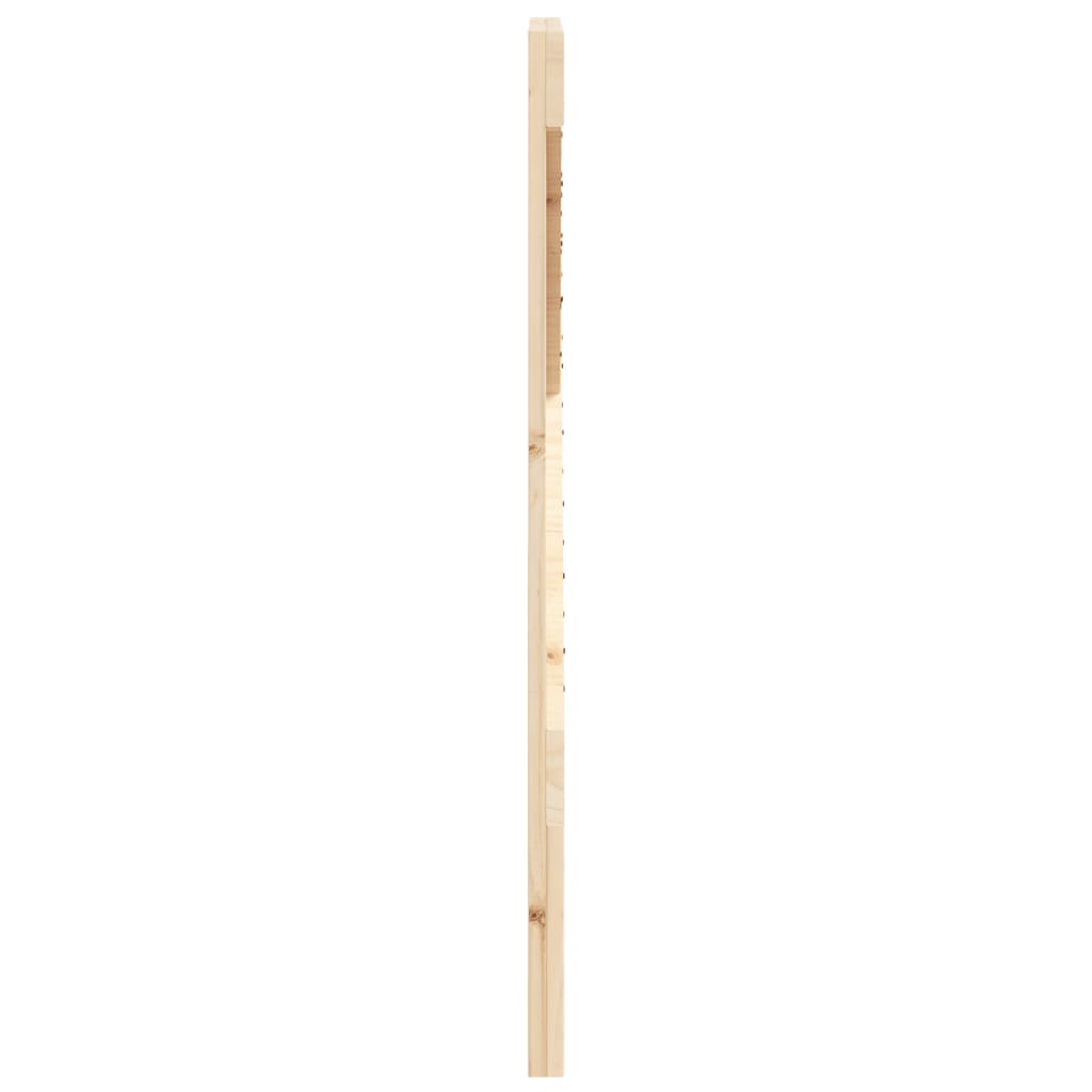 sengegavl 80x104 cm massivt fyrretræ