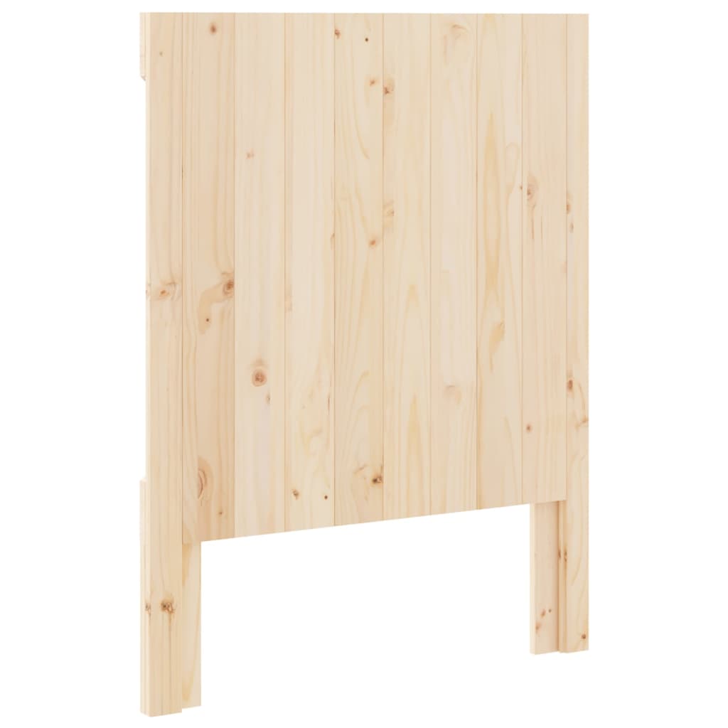 sengegavl 80x104 cm massivt fyrretræ
