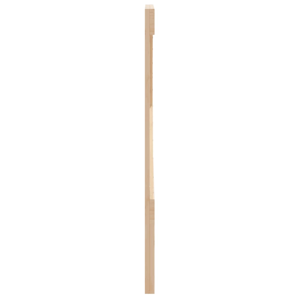 sengegavl 100x104 cm massivt fyrretræ