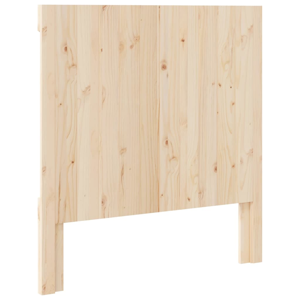 sengegavl 100x104 cm massivt fyrretræ