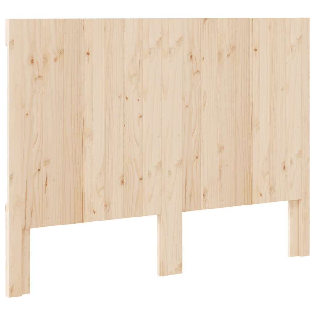 sengegavl 140x104 cm massivt fyrretræ